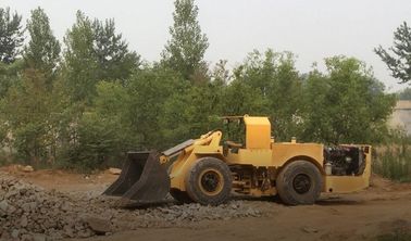 CE Tekerlekli Yükleyici Yeraltı İşleri İçin Yeraltı İşleri Makineleri 0.6 Metreküp