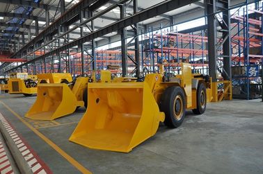 Madencilik Yük Yığın Dökme Makinesi, Yeraltı Projesi için 4 Tekerlekli Yarı Yükleyici
