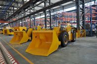 Madencilik Yük Yığın Dökme Makinesi, Yeraltı Projesi için 4 Tekerlekli Yarı Yükleyici