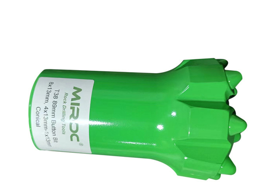 T38 - 89mm Kaya Kuyruklama için Küresel / Balistik Düğmeler Düğme Düğme Bitleri