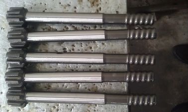 Yüksek Hassasiyetli Kaya Matkap Rod Rod R25 R28 R32 Konu 610 - 6400mm Uzunluk