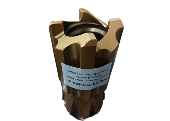 T51-89mm Retrac Tungsten Karbür matkapı uzun süreli matkap performansı için