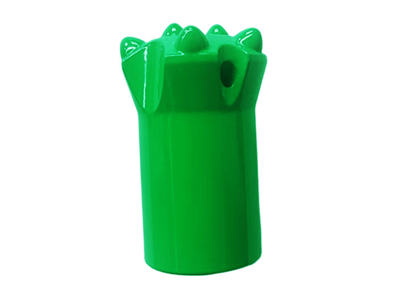 Tapered Rock Drilling Tools 4° 46mmTaper Button Drill Bit Drifting / Tunneling için