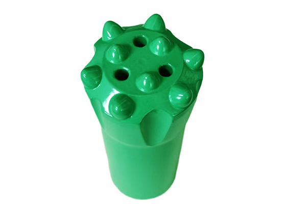 R32-45mm, sondaj işlemi için iplik kaya matkap düğmesi parçaları
