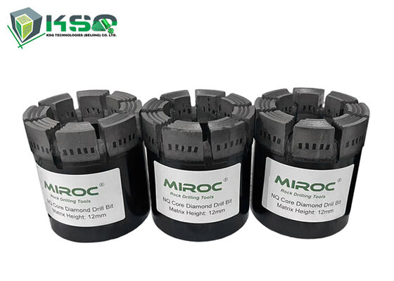 Nq Hq Pq Çekirdek Matkap Ucu / Çekirdek Sondaj için Madencilik Elmas Kaya Matkap Ucu