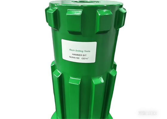 NUMA100 Büyük Boy Mükemmel Doğrusallık DTH Çekiç Ucu, Madencilik Sondaj Delikleri için Karbür Uçlu