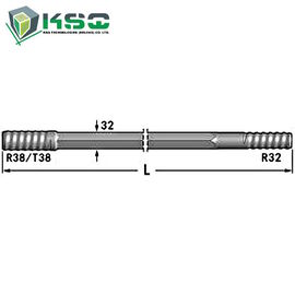 R32 Drifter Rafı R / T38-Hex 32-R32 Yıkama Deliği 9.6 mm