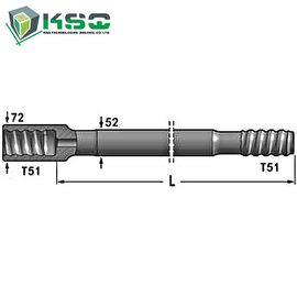 Yüksek Mukavemetli Kaya Delme Çubuğu Kendiliğinden Sondaj Yapma T51 21.5mm 6 İnç