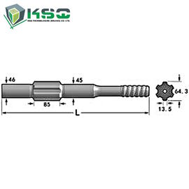 Ingersoll-Rand Matkap ucu Adaptörü YH 65, YH 80, YH 65 RP, YH 70 RP, YH 75 RP, YH 80 RP