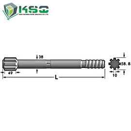 Yeraltı Madenciliği  Matkap ucu Adaptörü HL 500F, HL510F