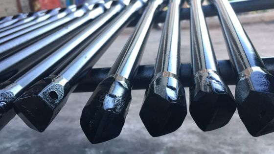 Taş ocağı Madenciliği Araçları İntegral Matkap Çubukları Tungsten Karbür Uçlu Uçlu Keski