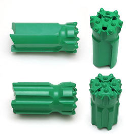 Sürüklenen / Tünel Açılabilir Geri Çekilebilir Düğme Bit Dia 45 - 76mm R32 Küresel / Parabolik Düğmeler