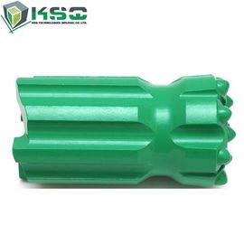 Yeşil Madencilik Matkap Uçları R38 Küresel / Balistik Düğmeler Dia 64 - 89mm