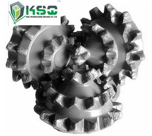 Miled Düğme IADC642 TCI Rulo Tricone Kaya Matkap Uçları Konik Tungsten Karbür Sert Kaya