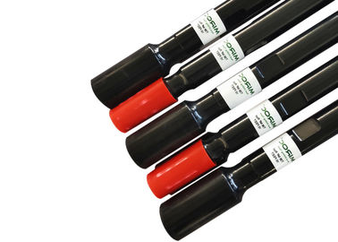 Yuvarlak 12 Ayaklı T38 Matkap Uzatma Çubuğu / Anahtarlı Düz ​​32mm Çelik Delme Çubuğu