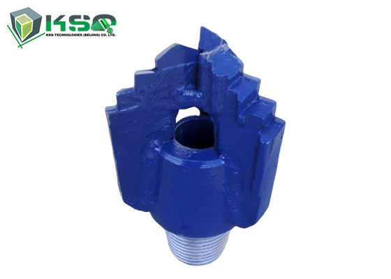API 3 1/2 "REG Pim Dişi 10 İnç 3 Kanat Bıçakları Tungsten Karbür Adım Chevron PDC Sürükleme Ucu