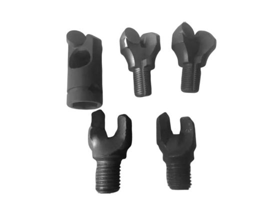 27mm 28mm 32mm Pdc Çapa Matkap Uçları Jeolojik Keşif Için Iki Kanat Kömür Madeni Matkap Ucu