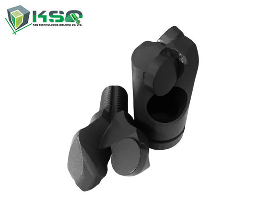 27mm 28mm 32mm Pdc Çapa Matkap Uçları Jeolojik Keşif Için Iki Kanat Kömür Madeni Matkap Ucu