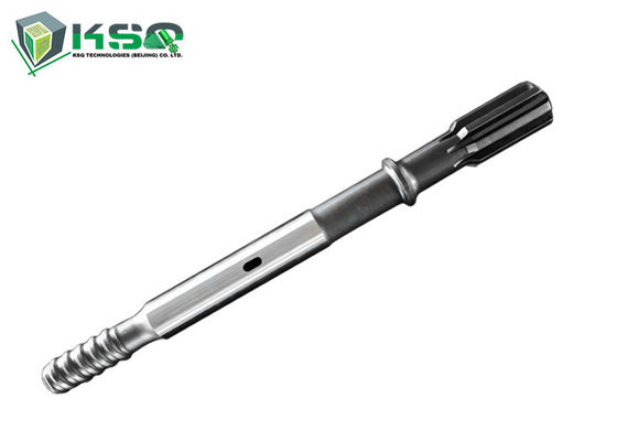 Montabert HC 120RP Tezgah Delme için T45 670mm Alaşımlı Çelik Matkap Şaft Adaptörü