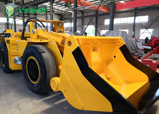4000kg Tramming Kapasitesi Yeraltı Ekipmanları 2m³ Yük Taşıma Boşaltma Makinesi