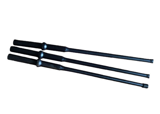 Yüksek Mukavemetli Alaşımlı Çelik Küçük Delik Kaya Sondaj H19 Shank Için Integral Matkap Çubuk 19x108mm