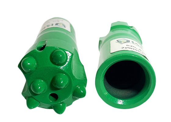 R32 45mm 51mm Madencilik İnşaat Aletleri Konu Düğmesi Matkap Ucu