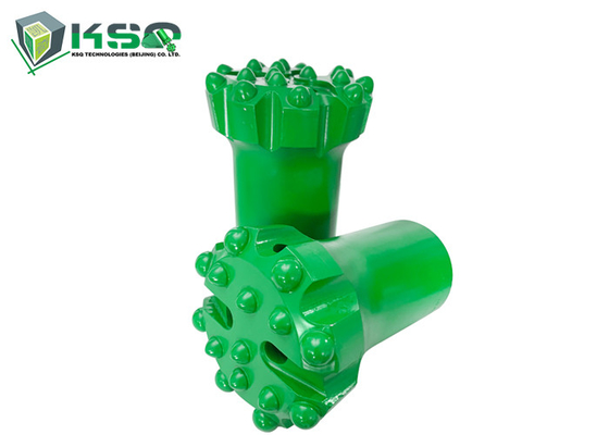 Tungsten Karbür T45 Cevher Madenciliği Araçları Geri Çekilebilir İplik Kaya Düğmesi Matkap Ucu
