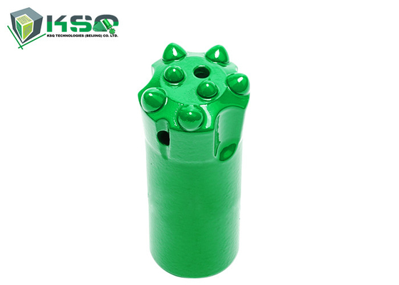 R32 45mm 51mm Madencilik İnşaat Aletleri Konu Düğmesi Matkap Ucu