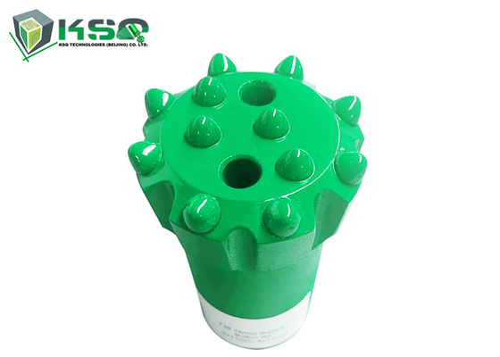 T38 - 89mm Kaya Delme için Küresel / Balistik Düğmeler Dişli Matkap Düğme Uçları