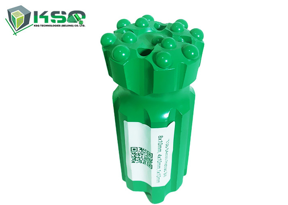 T38 Çap 64 - 89mm CNC Freze / Isıl İşlem Prosesi ile Retrac Matkap Düğme Uçları
