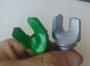 Tungsten Karpit İpuçları ile Kömür Madenciliği PDC Matkap ucu tokluğu