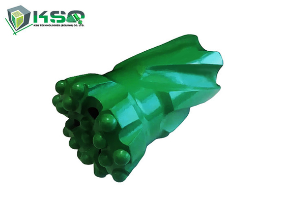 T45 Küresel / Balistik Düğmeler Dia 70 - 102mm Kaya Delici İpliği Geri Çekme Düğme Biti