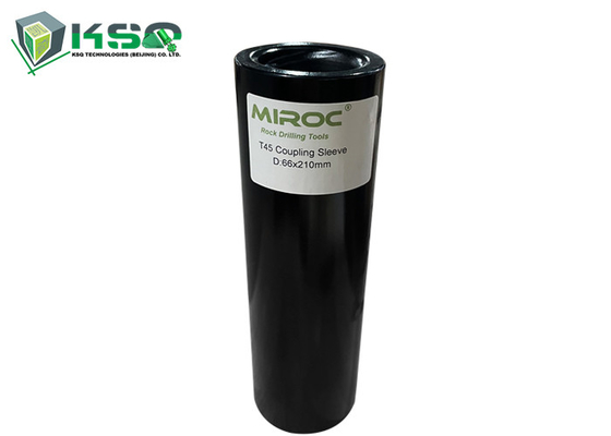 Yeraltı Madenciliği İçin T45 Matkap Birleştirme Kol Uzunluğu 210mm Çap 63mm Dövme