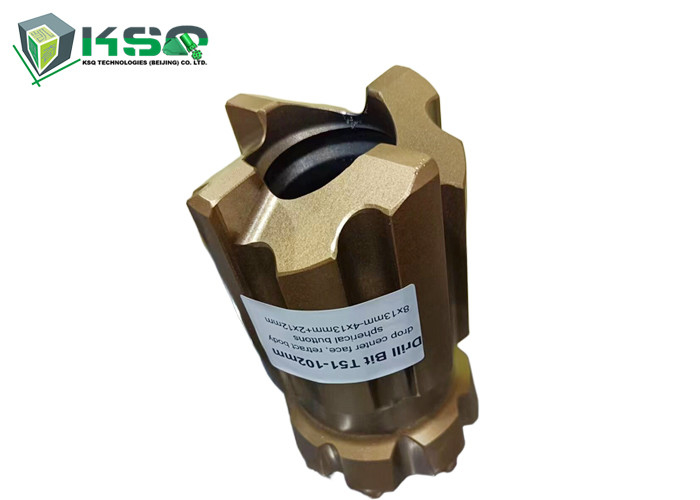 T51-89mm Retrac Tungsten Karbür matkapı uzun süreli matkap performansı için