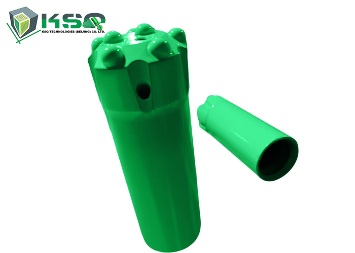 R32-41mm Kayalık matkap makinesi için iplik düğme parçaları Drifter Rod Mining Bit