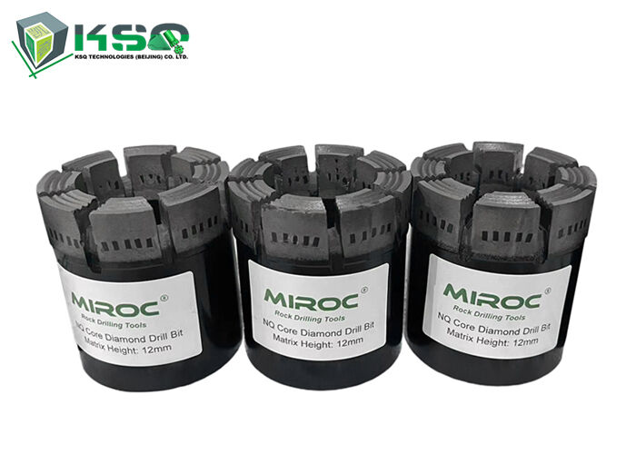 Nq Hq Pq Çekirdek Matkap Ucu / Çekirdek Sondaj için Madencilik Elmas Kaya Matkap Ucu