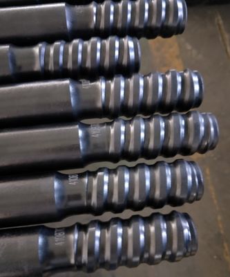 T38 T45 T51 Drill Extension Rod For Mining Quarring Tunneling Blasting Drilling
