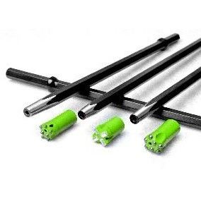 Ocak ocağı tünel tezgahı sondajı için 32Mm 34mm 36mm 38mm 40mm 42mm konik düğme uçları