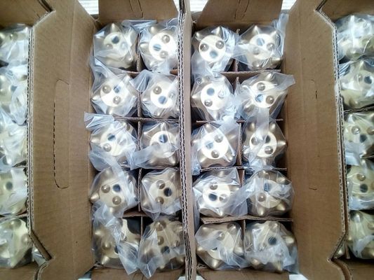 Kaya / Madencilik için Dereceli Tungsten Karpit İnce Düğmeli Matkap Ucu, ISO atölyeli