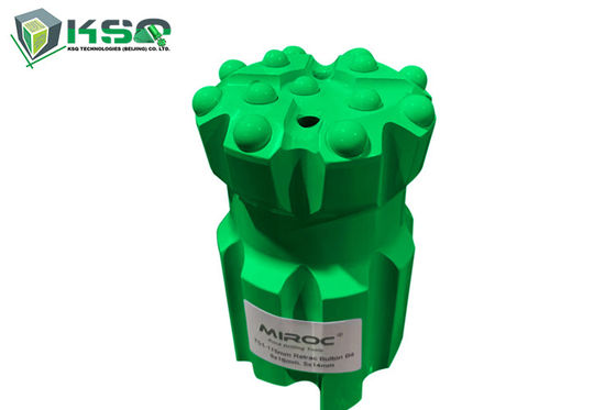 T51 115mm Düğme Bits Rock Drilling Ballistic Spherical Thread