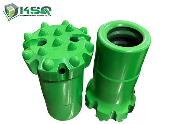 Karbon çelik T51 Endüstriyel matkap parçaları 102mm çaplı Konik Düğme Metal matkap parçaları