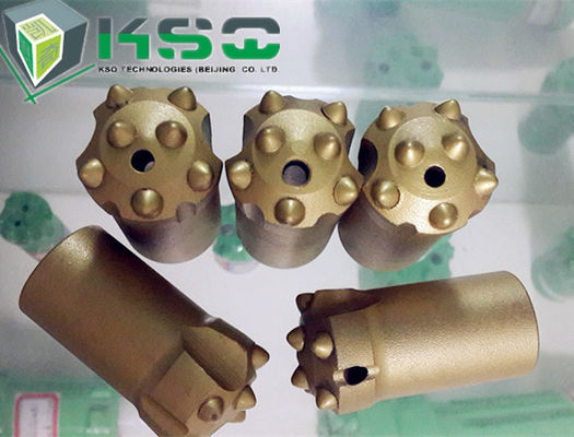 Tungsten Karbür Düğme Matkap Ucu Konik 12 Deg, Kısa / Uzun Gömlek