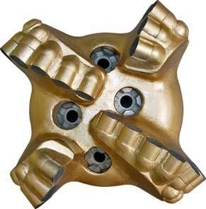 F4456 HY / M422 PDC Matkap Ucu Kısa Parabol Kron Profili Ø16 / Ø19 Kesiciler