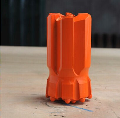 Üst çekiç T38 Konu Balistik / Küresel Retrac Düğmesi Yeşil Bit Madencilik Matkap Uçları