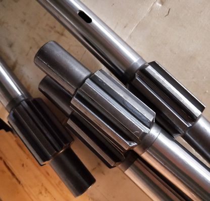 Yeraltı Madenciliği için T38 T45 Hd 609 Dövme Matkap Sap Adaptörü Özelleştirilmiş Renk