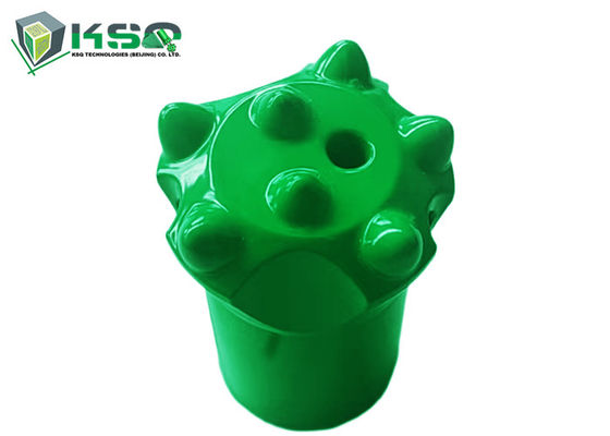 Tapered Rock Drilling Tools 4° 46mmTaper Button Drill Bit Drifting / Tunneling için