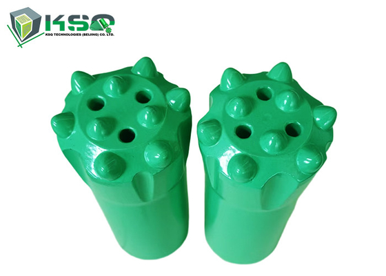 R32-45mm, sondaj işlemi için iplik kaya matkap düğmesi parçaları