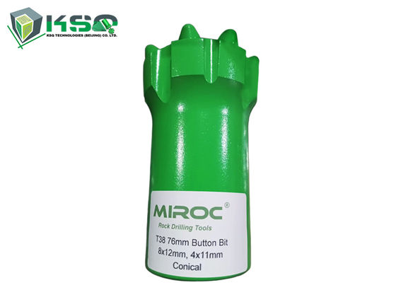 Tungsten Karbür Delme Aletleri T38 76mm,102mm Kaya Delme Uçlu Matkap Ucu