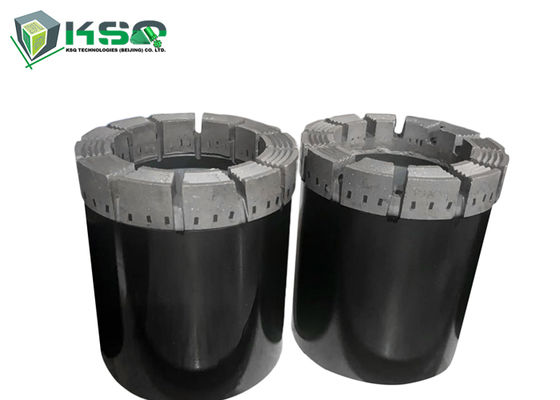 HQ PQ Diamond Impregnated Core Drill Bit Exploration Coreing Drilling için