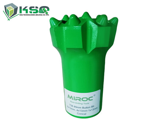 T38 Madencilik için ipli Hard Rock Bench Borma Düğmesi